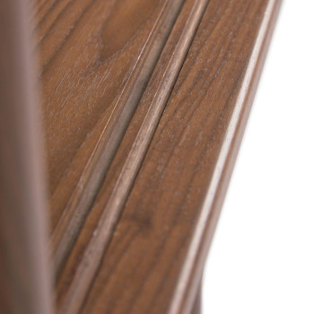 Buffet Carolin avec 2 portes et 1 tiroir, placage noyer, 180 x 83,8 cm