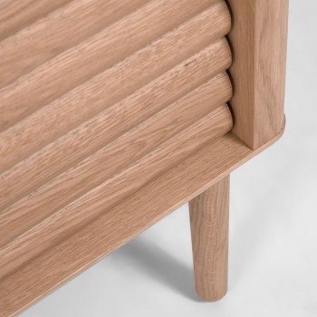 Buffet Lenon 2 portes 3 tiroirs en bois et placage MIX Crédit