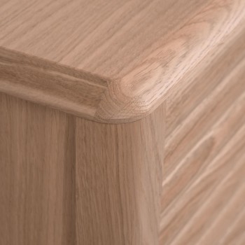 Buffet Lenon 3 portes, 3 tiroirs en bois et placage MIX Crédit