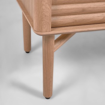 Buffet Lenon 3 portes, 3 tiroirs en bois et placage MIX Crédit