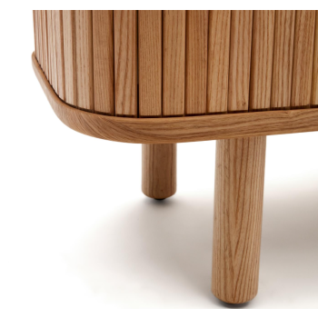 Buffet 2 portes Mailen en placage de frêne avec finition