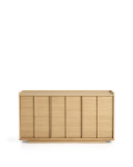 Buffet Onix en placage chêne finition naturelle 150 x 80 cm Crédit FSC Mix