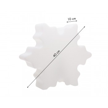 Cristal de neige lumineux 40 cm 32065W Design 8 saisons