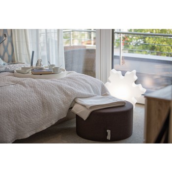 Cristal de neige lumineux 60 cm 32436W Design 8 saisons