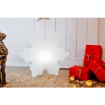 Cristal de neige lumineux 60 cm 32436W Design 8 saisons