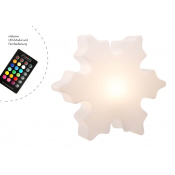 Cristal de neige lumineux 60 cm 32436W Design 8 saisons