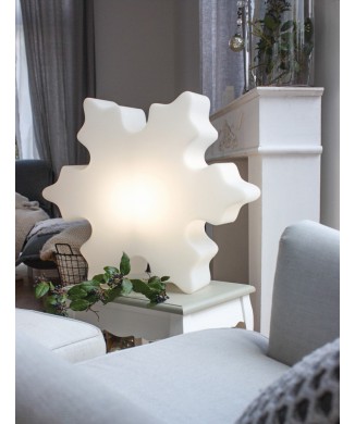 Cristal de neige lumineux 60 cm 32436W Design 8 saisons