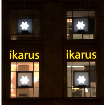 Cristal de neige lumineux 60 cm 32436W Design 8 saisons