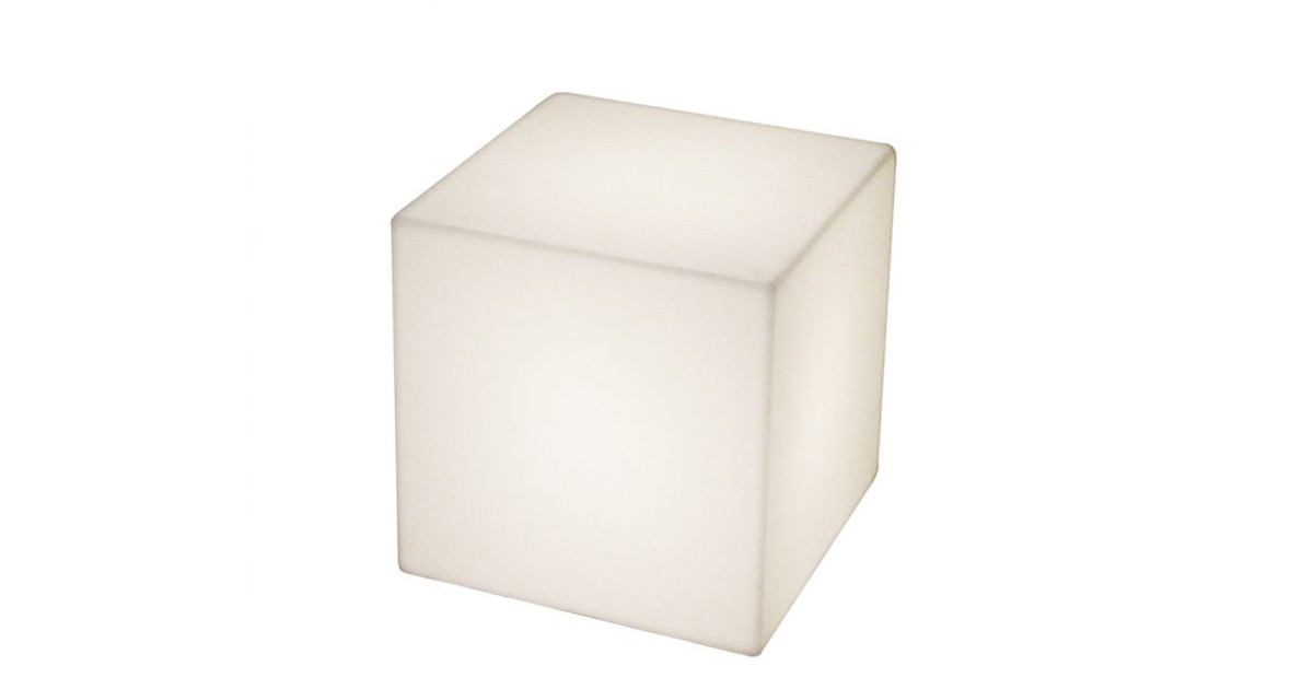 Cube lumineux Open Cube, Slide Design blanc