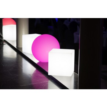 Cube Lumineux cm 43 32444 Design 8 Saisons