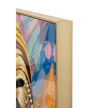 PEINTURE SUR TOILE AVEC CADRE SAMIRA -A-