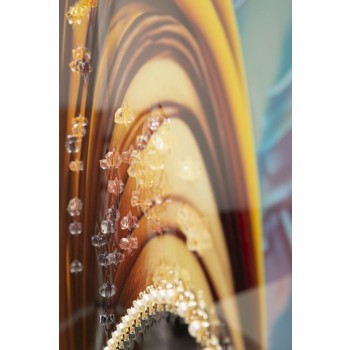 PEINTURE SUR TOILE AVEC CADRE SAMIRA -A-