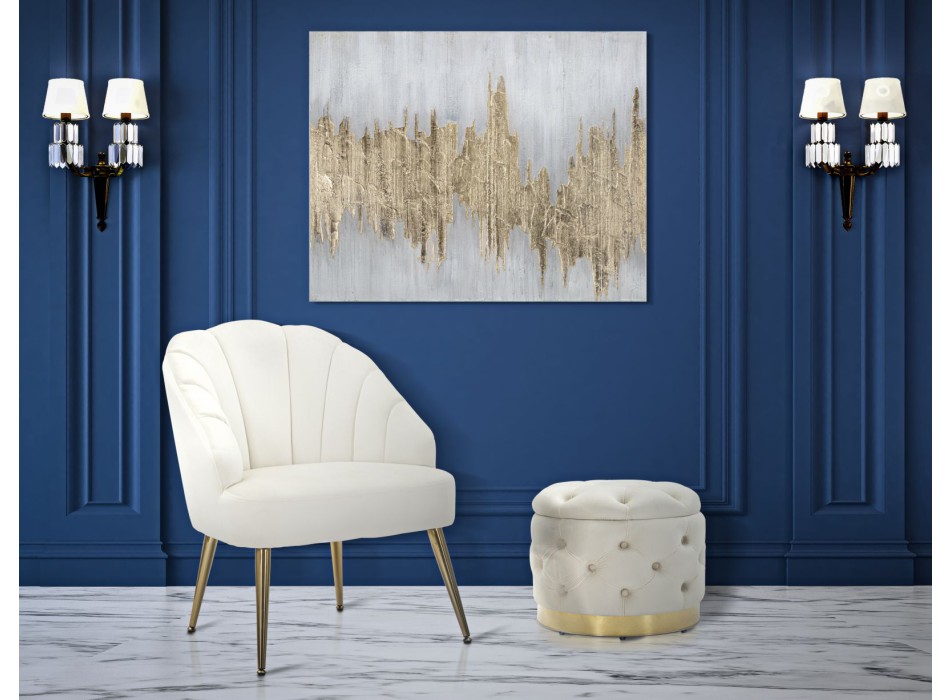 PEINTURE SUR TOILE D'ORAGE