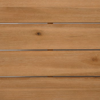 Canapé d'angle 5 places Flaviina en bois d'acacia 100% FSC