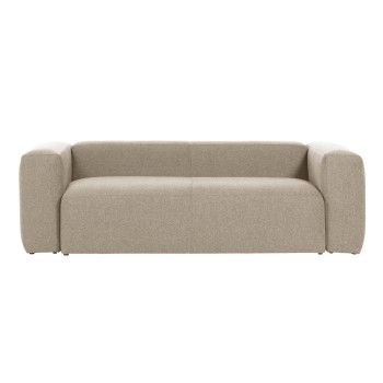 Canapé Blok 2 places beige 210 cm