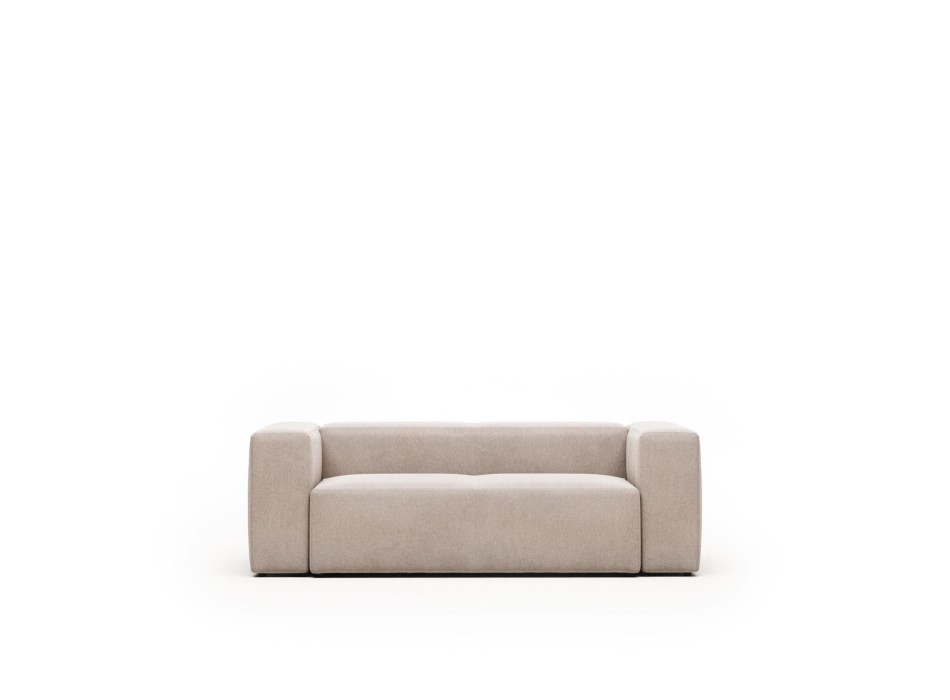 Canapé Blok 2 places beige 210 cm