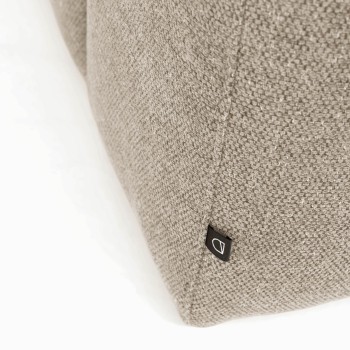 Canapé Blok 4 places méridienne gauche beige 330 cm