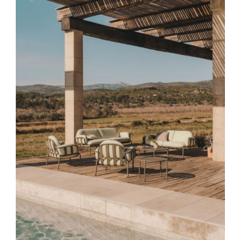 Canapé d'extérieur 2 places Joncols THE SHAPE