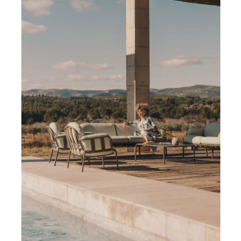 Canapé d'extérieur 3 places Joncols THE SHAPE