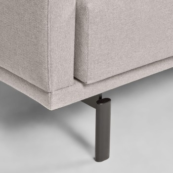 Canapé 3 places beige Galene 174 cm