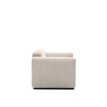 Canapé modulable 2 places Neom, beige, 188 cm, crédit FSC Mix