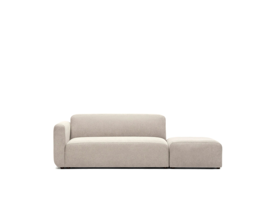 Canapé modulable 2 places Neom, beige, 244 cm, FSC Mix Credit