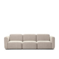 Canapé modulable 3 places Neom, beige, 263 cm, FSC Mix Credit