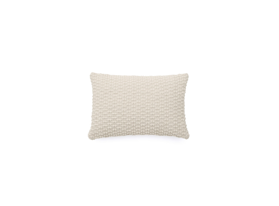Taie d'oreiller Mascarell en coton et polyester blanc 40 x 60 cm