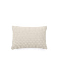 Taie d'oreiller Mascarell en coton et polyester blanc 40 x 60 cm