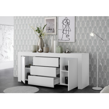FLORENCE - Buffet 2 portes, 3 tiroirs