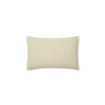Housse de coussin Lioris en coton rayé