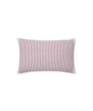 Housse de coussin Lioris en coton rayé