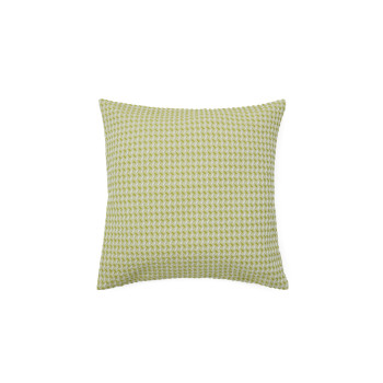 Housse de coussin Lunira à texture gaufrée verte 50 x 50 cm