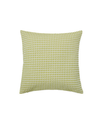 Housse de coussin Lunira à texture gaufrée verte 50 x 50 cm