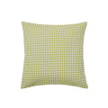 Housse de coussin Lunira à texture gaufrée verte 50 x 50 cm