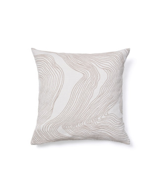 Housse de coussin Ondara avec détails graphiques