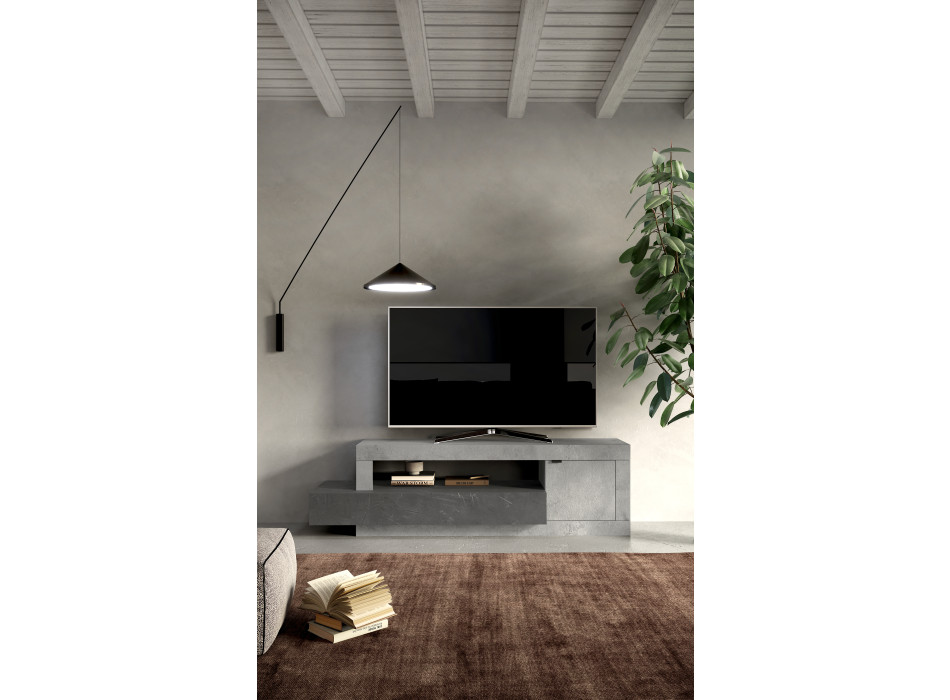 FREEDOM - Meuble TV 1 porte + 1 tiroir