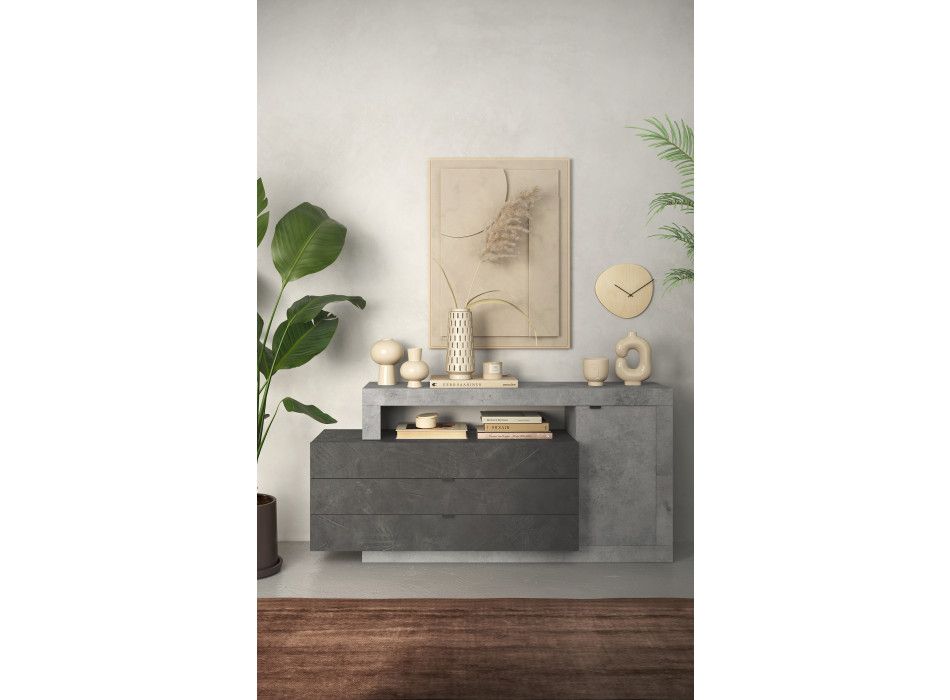 FREEDOM - buffet avec 1 porte et 3 tiroirs