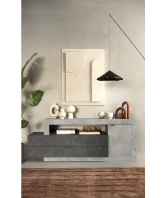 FREEDOM - buffet bas avec 1 porte et 2 tiroirs