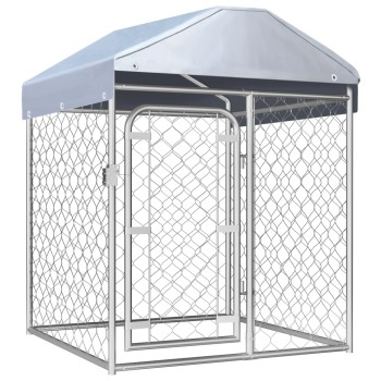 Cage extérieure avec toit