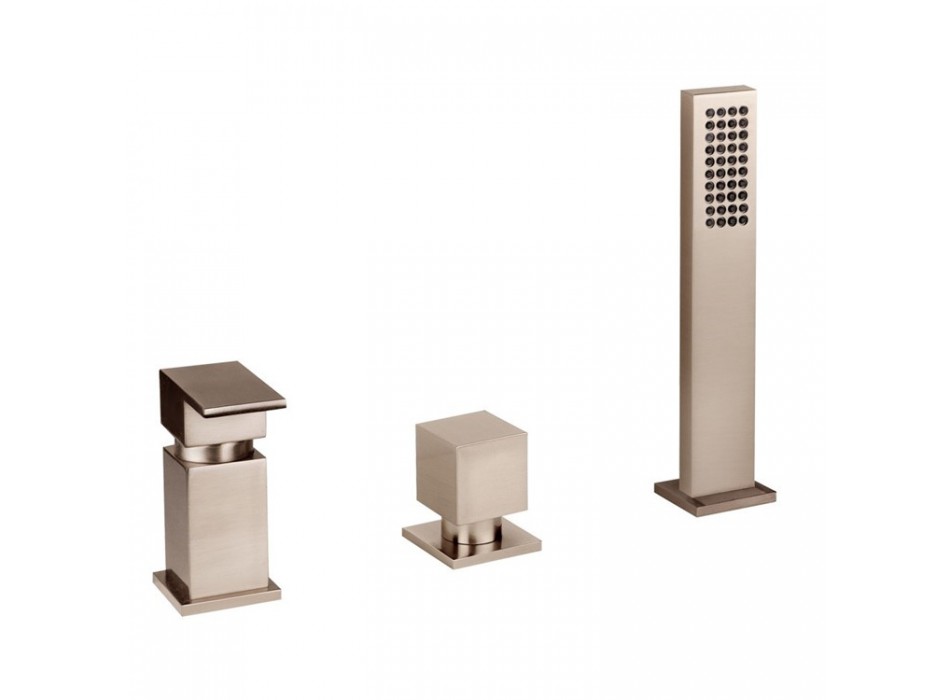 Mélangeur de bain à trois trous pour l'alimentation de la colonne de bain 20043 GESSI