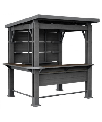 Keter Gazebo BAR Signature Noyer