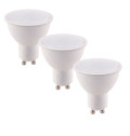 Kit de 3 ampoules LED GU10 6W 490LM 4000K 100° 50X57mm 15000h IRC80