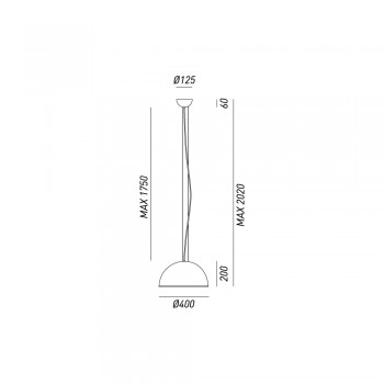 Lampe à suspension GALILEO 251.02.FF IL FANALE