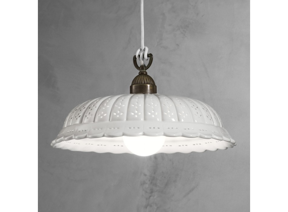 Lampe à suspension en céramique ANITA 061.09.OC IL FANALE