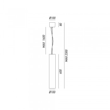 Lampe à suspension industrielle SUNFLOWERS 208.35.FF IL FANALE