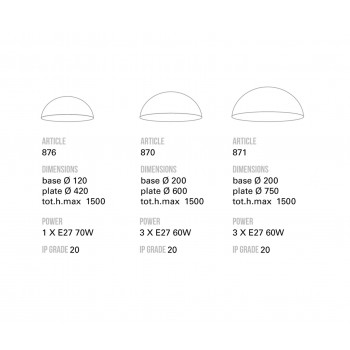 Lampe à Suspension NOTORIUS TOSCOT