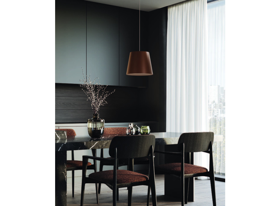 Lampe à suspension POLDINA ZAFFERANO