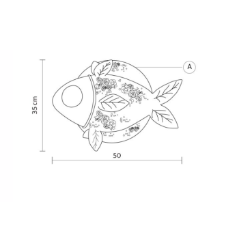 Applique d'intérieur Aprile Karman