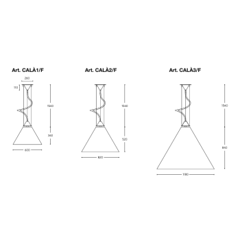 Lampe Calà ALDO BERNARDI